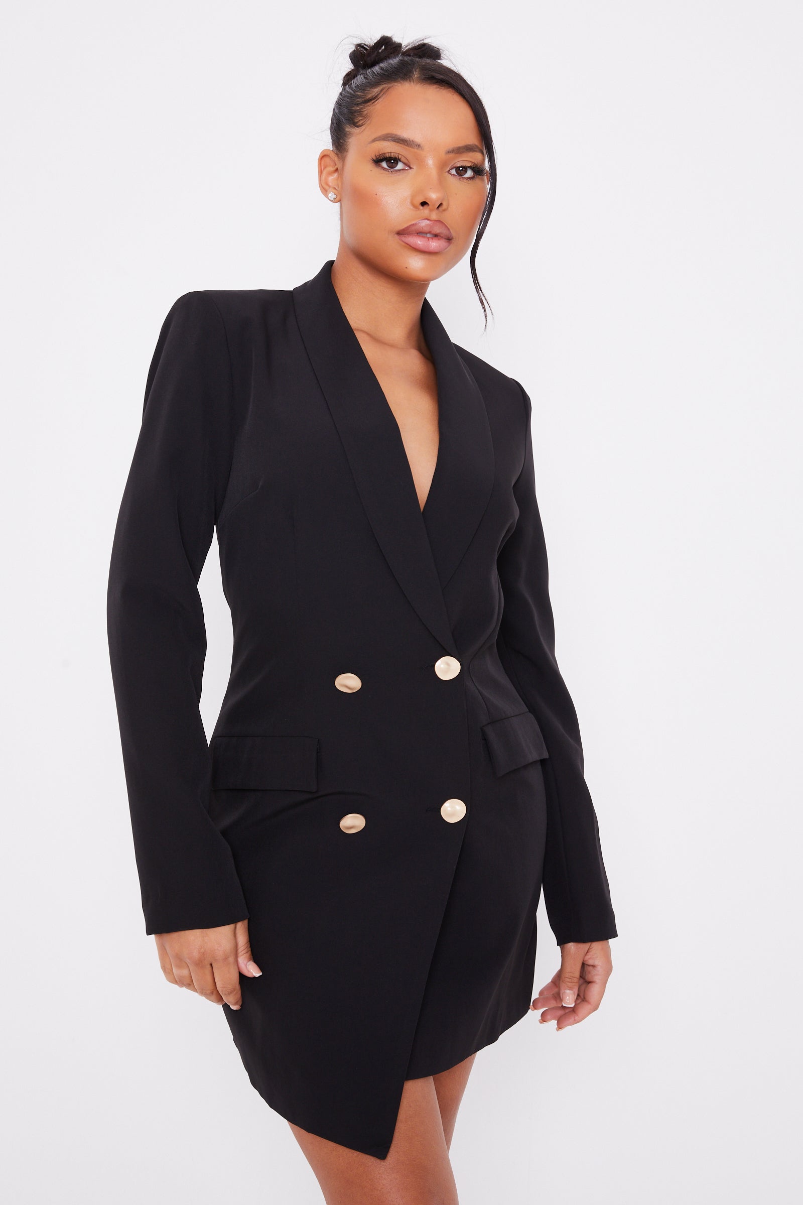 Womens black sale blazer dress